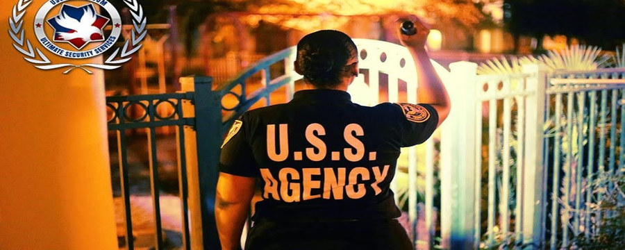 USS Agency unarmed officer on gate patrol